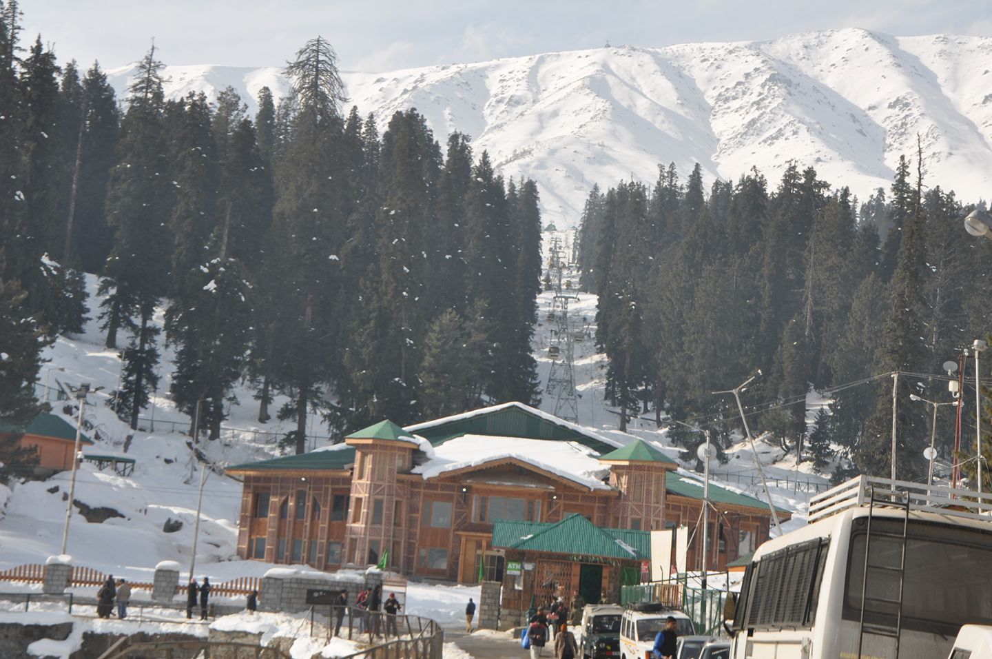 Gondola Base station Gulmarg
