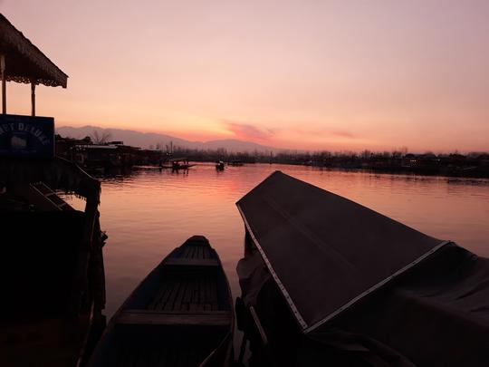 Dal lake Srinagar Kashmir